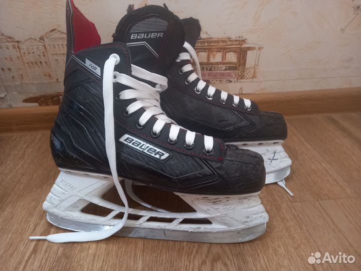 Хоккейные коньки bauer ns 38 размер