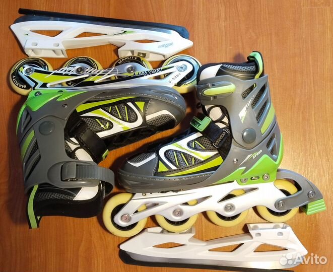 Роликовые коньки раздвижные