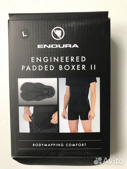 Велотрусы с памперсом endura engineered boxers II