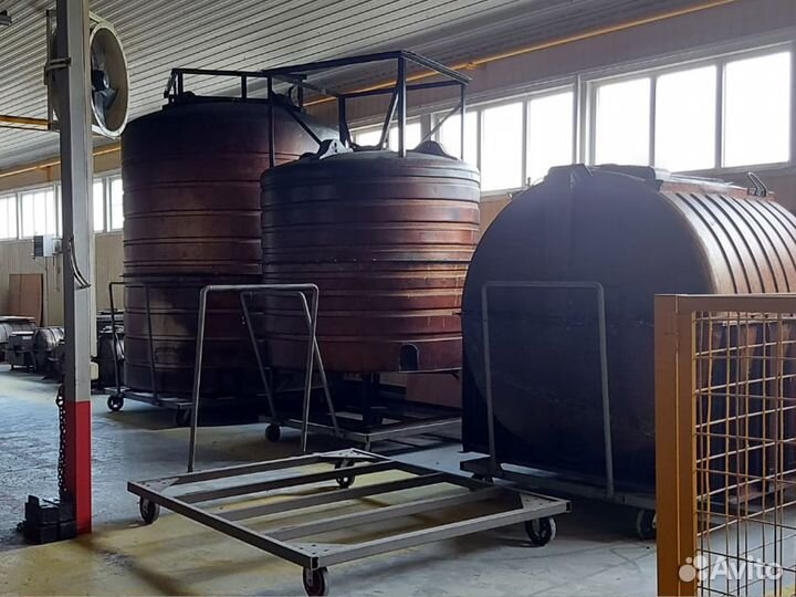 Емкость 15000 литров пластиковая