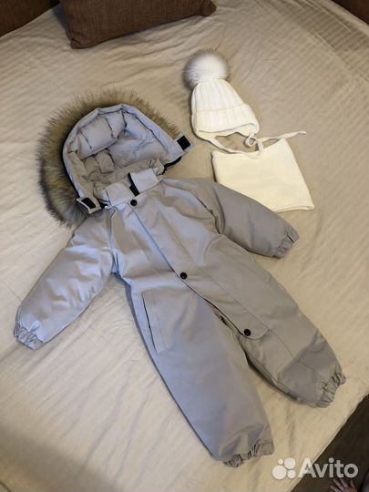 Детский зимний комбинезон 80 86