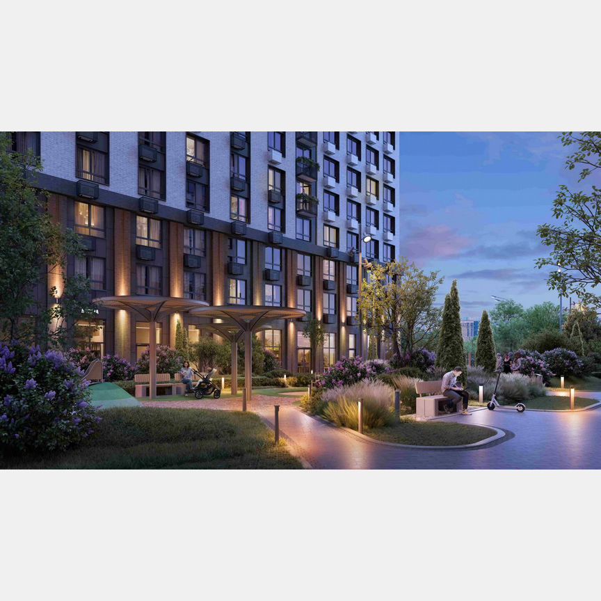 3-к. квартира, 72 м², 21/25 эт.