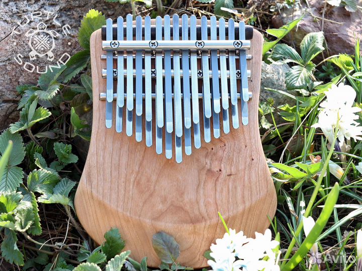 Хроматическая калимба TurtleSound американск вишня