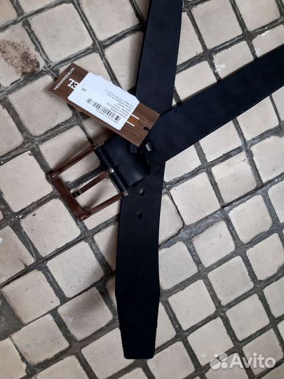 Новый ремень. Натур.кожа, широкий, длинный