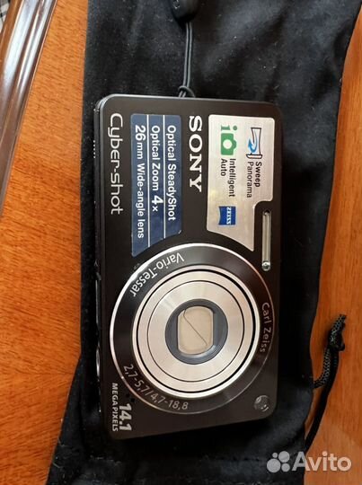 Компактный фотоаппарат sony cyber shot dsc w350