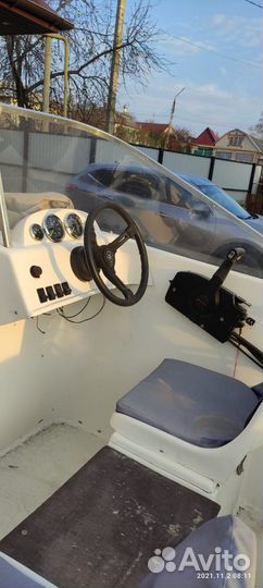 Wyatboat 3(DC) open + Mercury 60 (2 тактный микс)