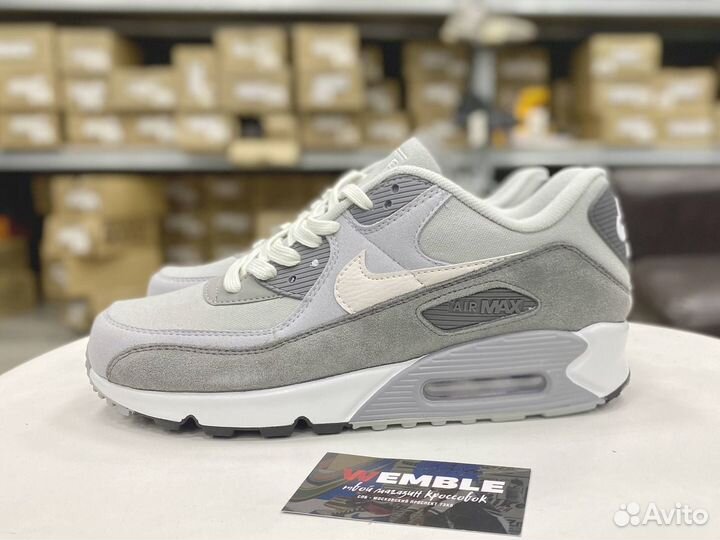 Кроссовки Nike Air Max 90 Classic серые