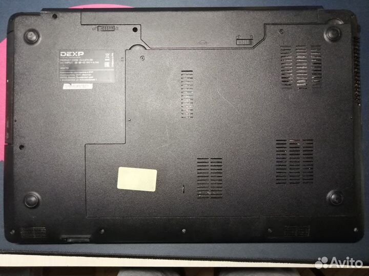 Ноутбук dexp clv-670-sb