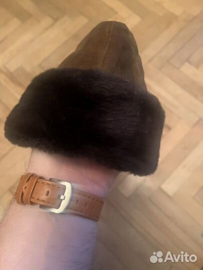 Шапка зимняя 'Пирожок - Горбачевка' 56 р-р