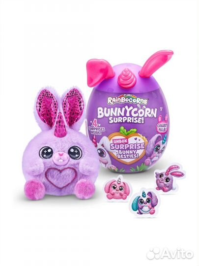 Игрушка сюрприз Rainbocorns Bunnycorn Surprise