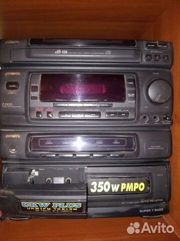 Музыкальный центр и колонки