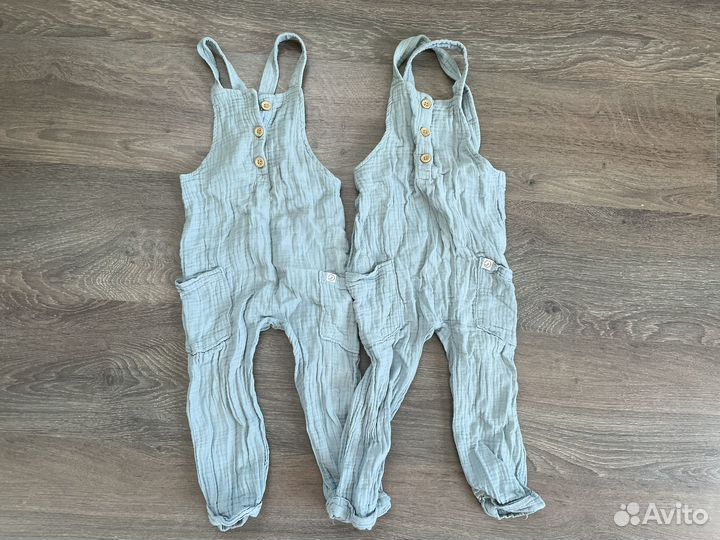 Пакет вещей на двойню 86 92