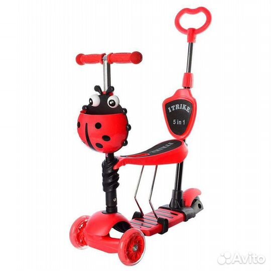 Самокат беговел 5в1 новый