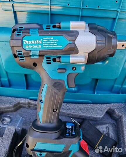 Аккумуляторный гайковерт Makita 800 н.м. (Арт.7621