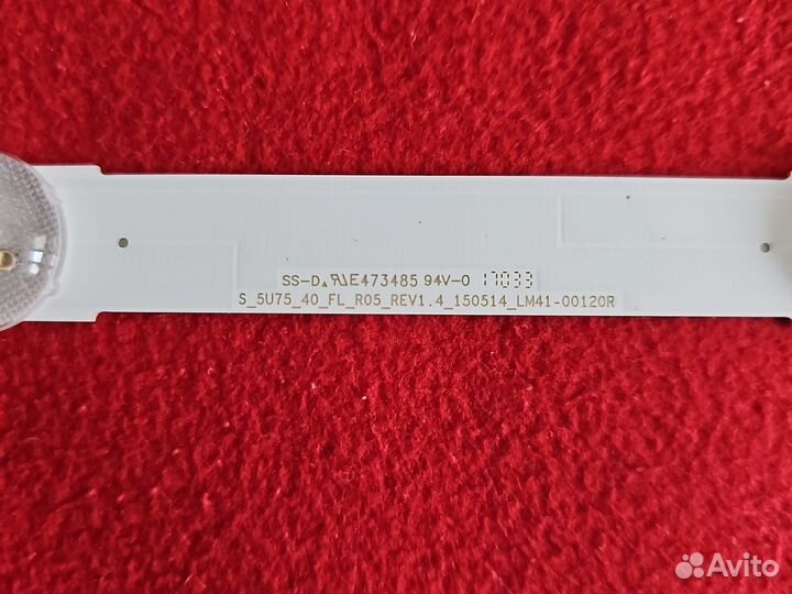 Светодиодная подсветка для телевизора samsung 40