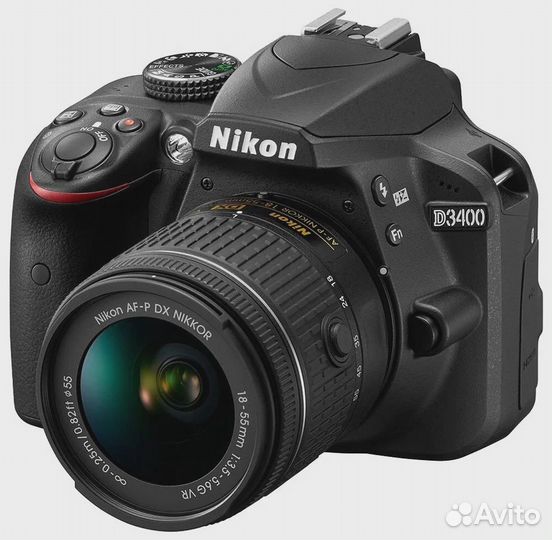 Nikon D3400 Kit 18-55mm + Карта памяти