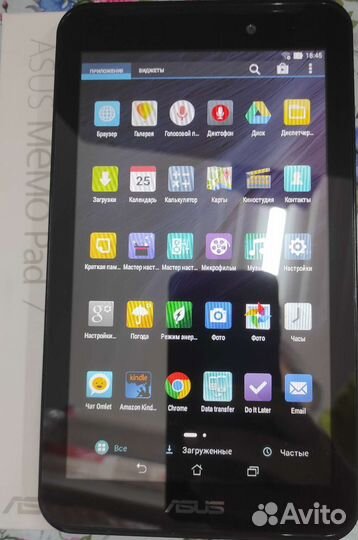 Планшет asus memopad 7