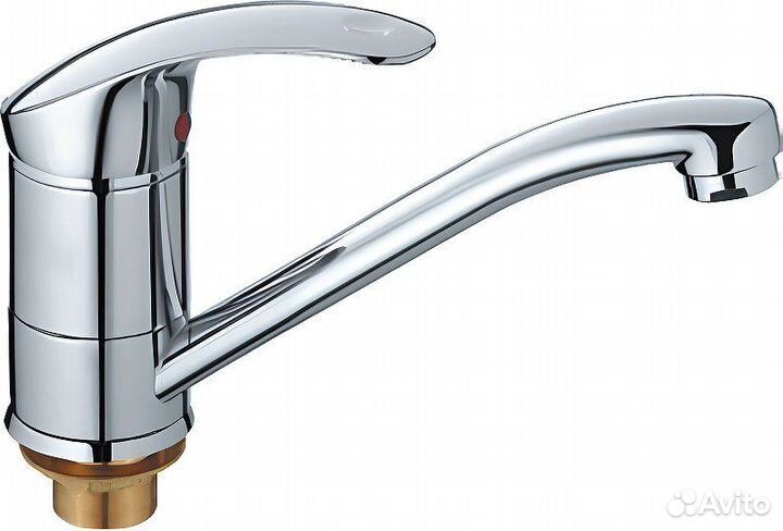 Смеситель для кухни Haiba HB21 HB4521-2 хром ла