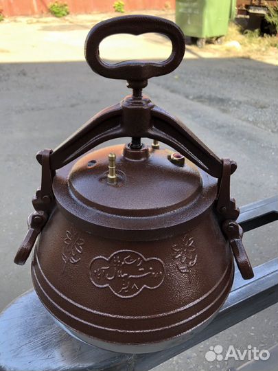 Афганский казан двухцветный 8-15 л. (дефект)