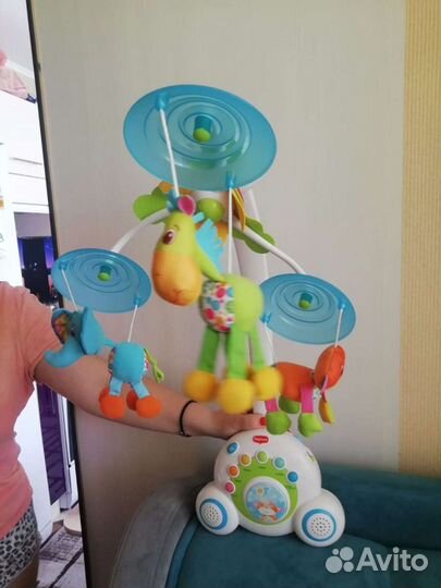 Мобиль детский TinyLove, музыкальный, с ночником