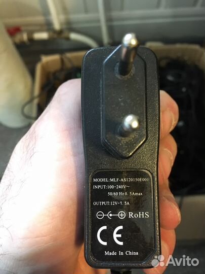 Блоки питания rohs;12V 2A;12V 1.5A;12V 1A;