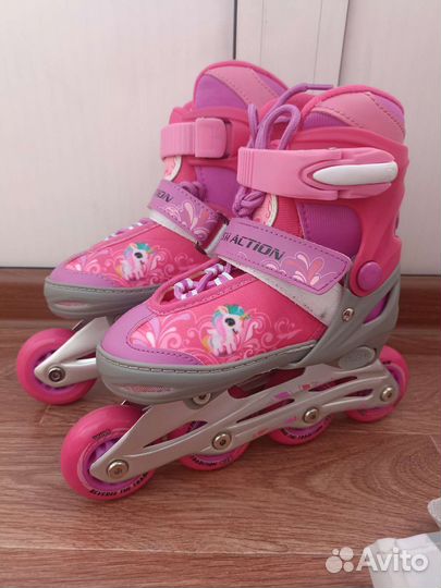 Роликовые коньки, раздвижные 26-29