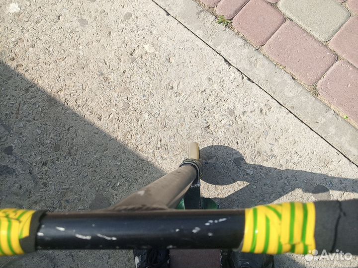 Трюковой самокат кастом парк