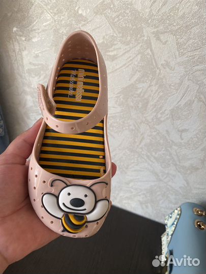 Обувь на девочку 27 размер. mini melissa