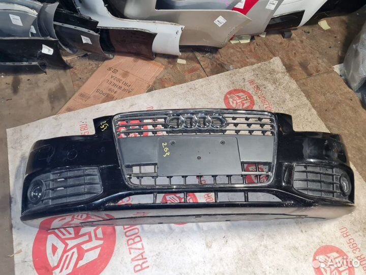 Бампер передний audi A4 B8 S lain