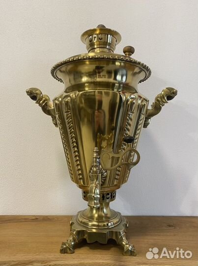 Самовар угольный старинный