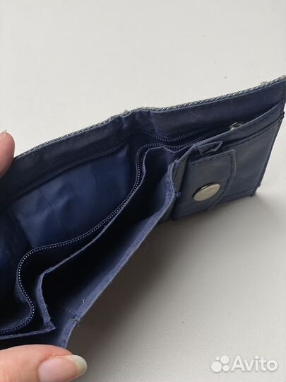 Кошелек джинсовый