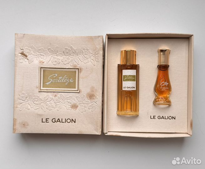 Le Galion Sortilege духи набор винтаж