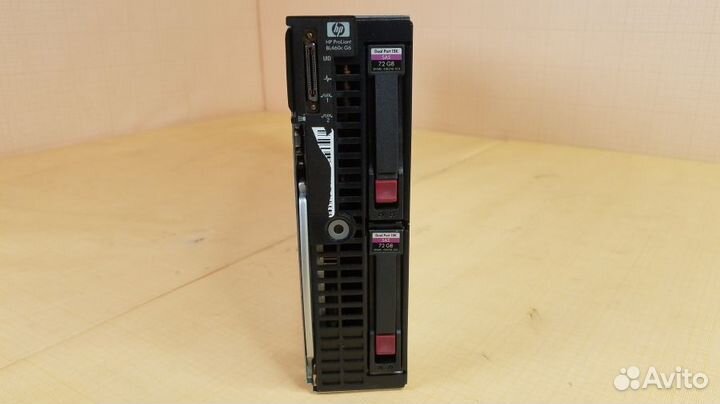HP BL460c G6/1U/2xE5520/12xDDR3/2xHDD2.5