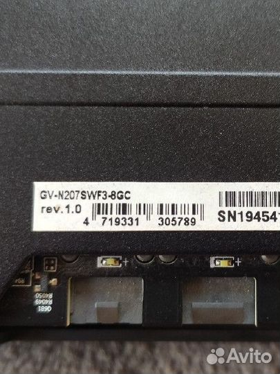 Видеокарта RTX 2070 super 8gb