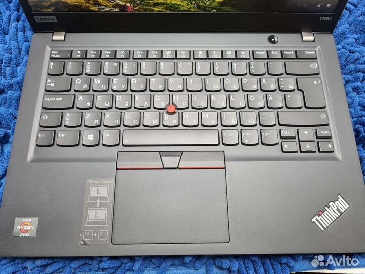 Ноутбук Lenovo ThinkPad T495s Ryzen 5 16/512 IPS