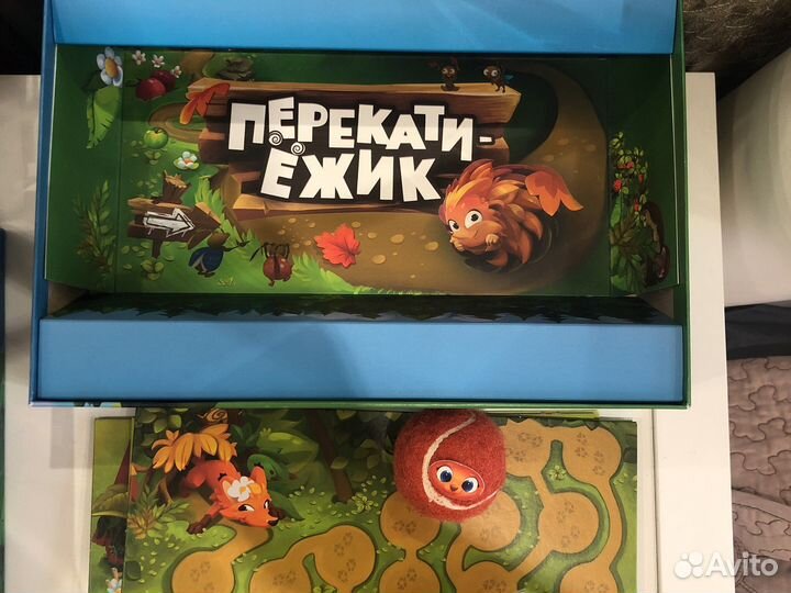 Настольная игра Перекати Ежик