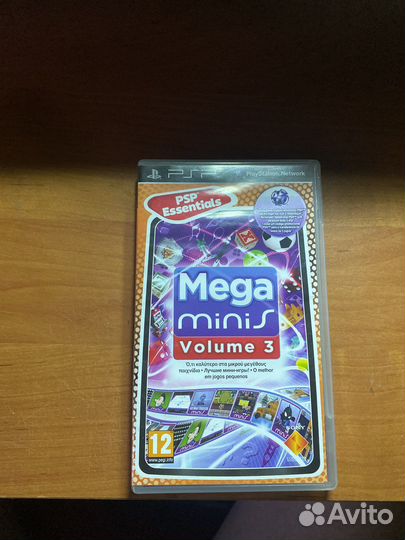 Игра для psp Mega mini volume 3