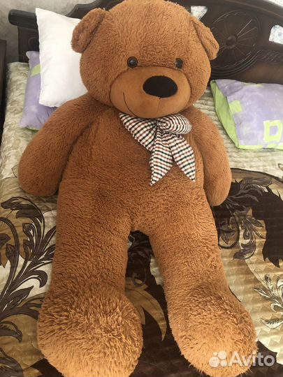 Большая мягкая игрушка медведь