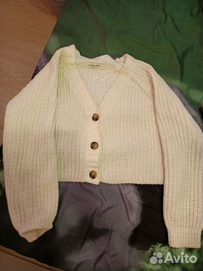 Кофта вязаная на пуговицах