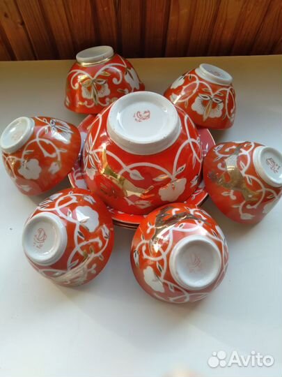 Чайный сервиз Золотой олень