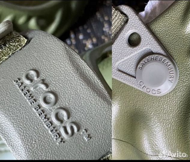 Шлепки crocs salehi