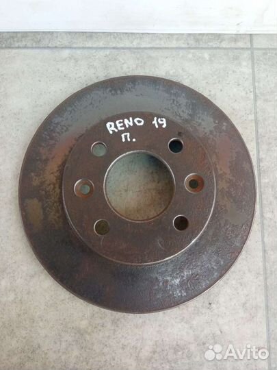 Диск тормозной передний Renault 19 2