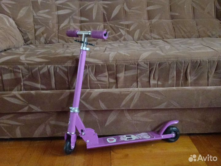 Самокат детский двухколесный бу