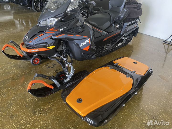 Сани-бокс для снегохода и авто