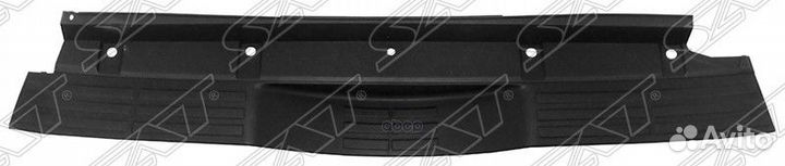 Бампер задний mitsubishi pajero 06- верхняя час