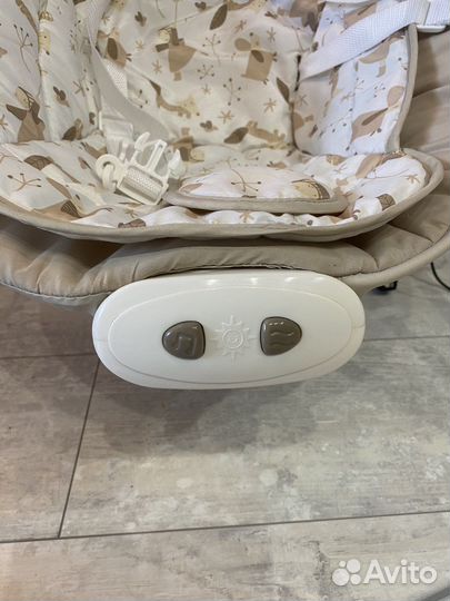 Детские качели + шезлонг babyton 2 в 1