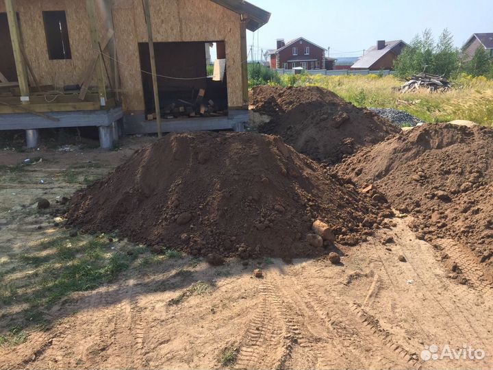 Грунт для выравнивания участка
