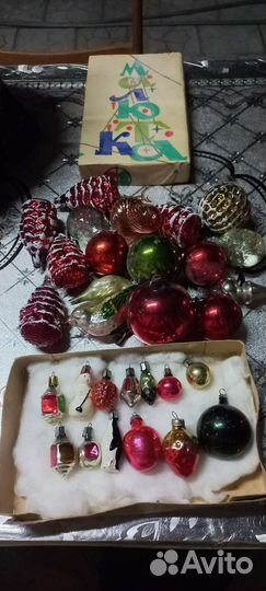 Елочные игрушки СССР