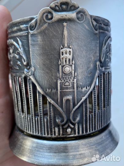 Подстаканник Кольчугино(СССР)