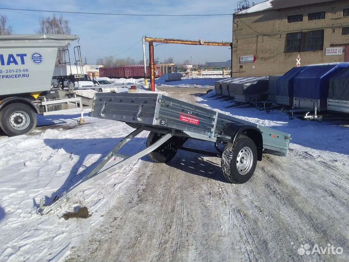 Усиленный прицеп 3.5*1.5 метра мзса 817717.R-16